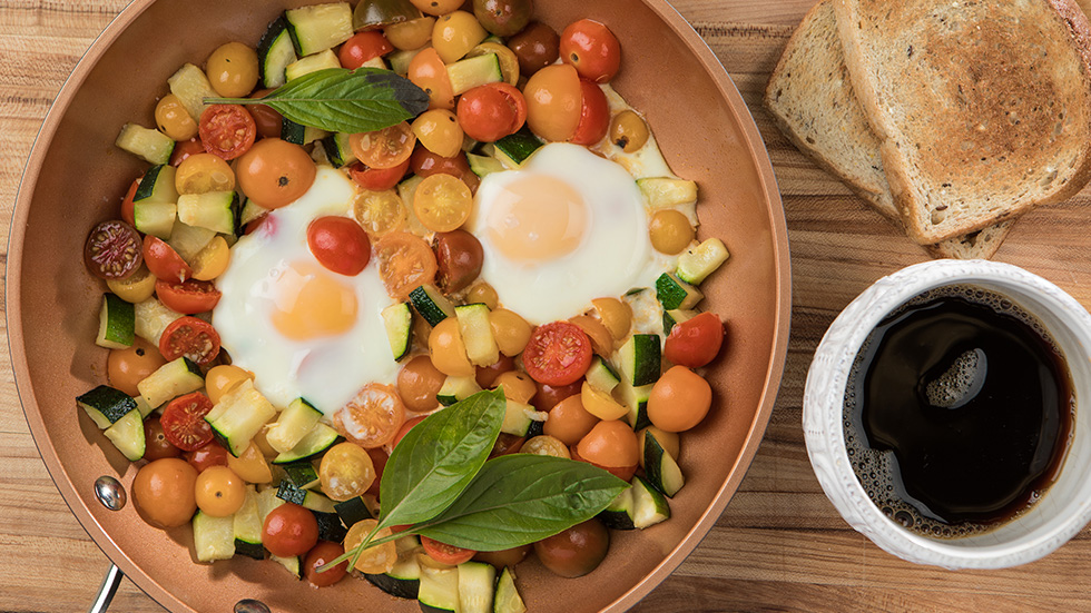 One-Pan Summer Eggs