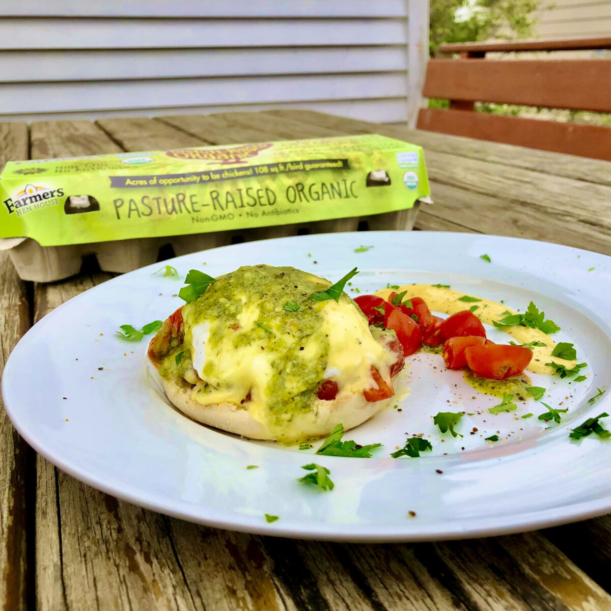 Garden Eggs Benedict