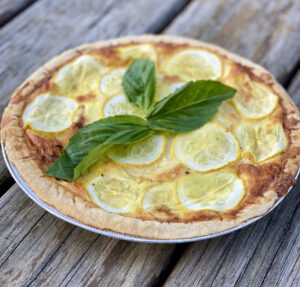 summer squash quiche