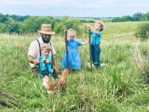 organic pasture-raised farmer