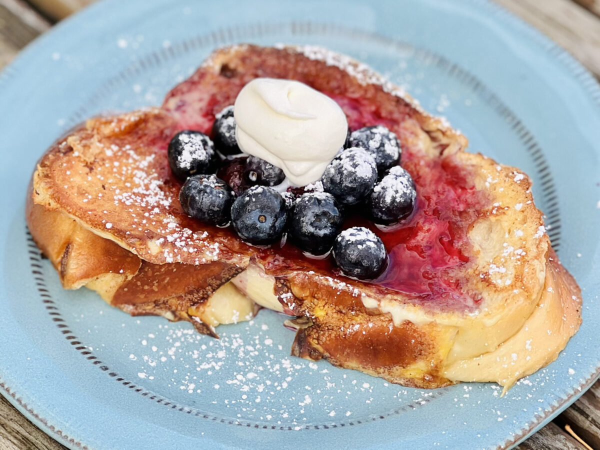 Holiday Eggnog French Toast