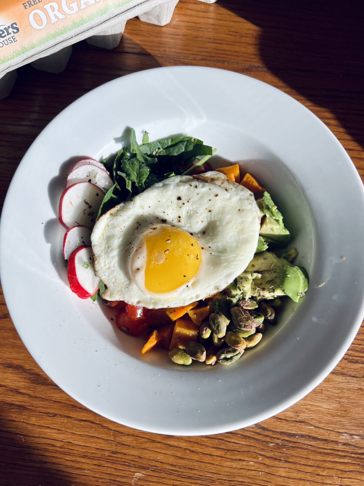 Sunshine Keto Breakfast Bowl