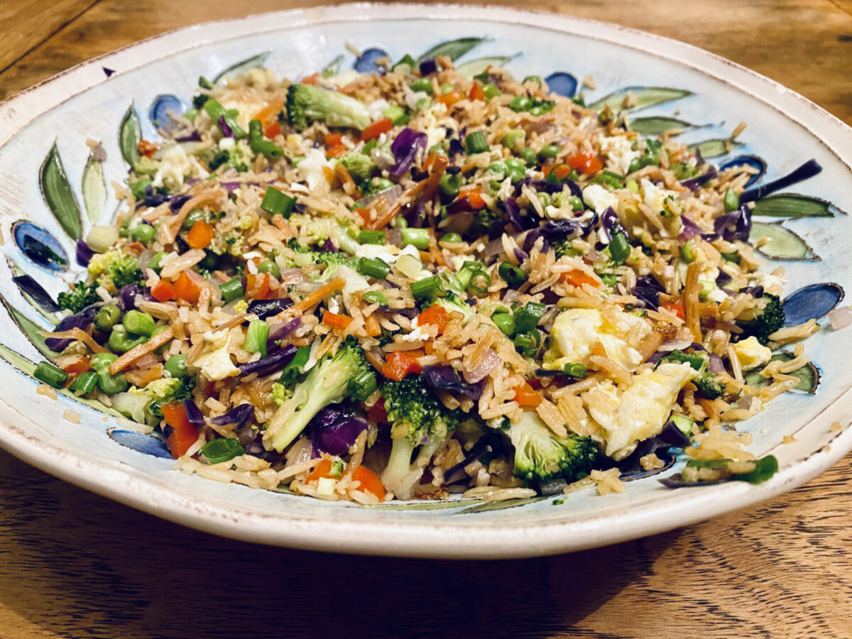 Fresh Egg and Vegetable Fried Rice