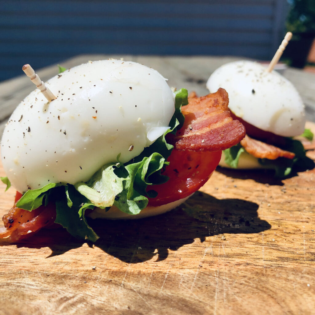 Deviled Egg BLT Bites