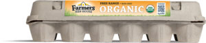 Farmers Hen House Free-Range Organic Eggs carton