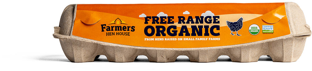 farmers hen house free range organic front