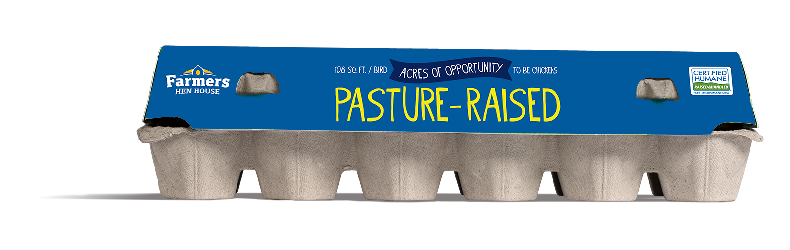 Pasture-Raised Eggs 4 farmers hen house pasture raised front