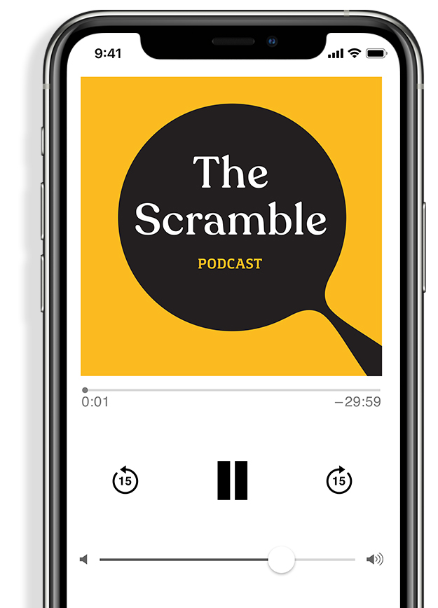 Farmers Hen House podcast The Scramble on iPhone