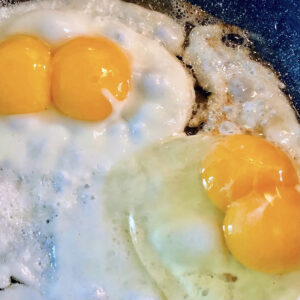 Pasture-Raised Eggs Double Yolks